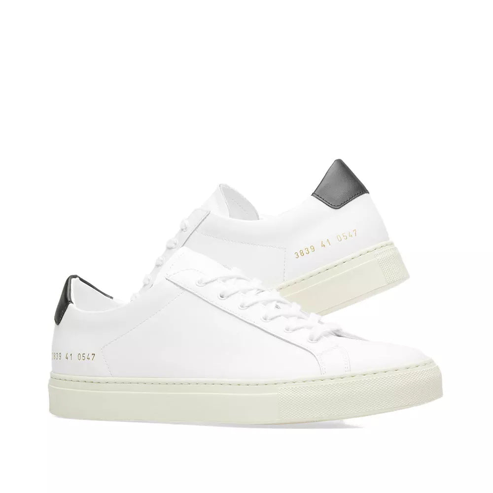 Woman by Common Projects Original Achilles Retro Low White & Black