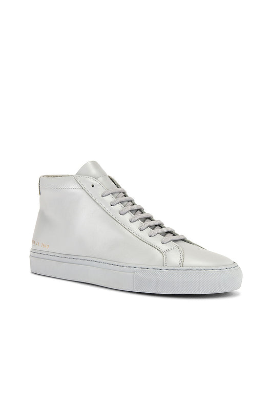 Common Projects Original Leather Achilles Mid - Grey image 2