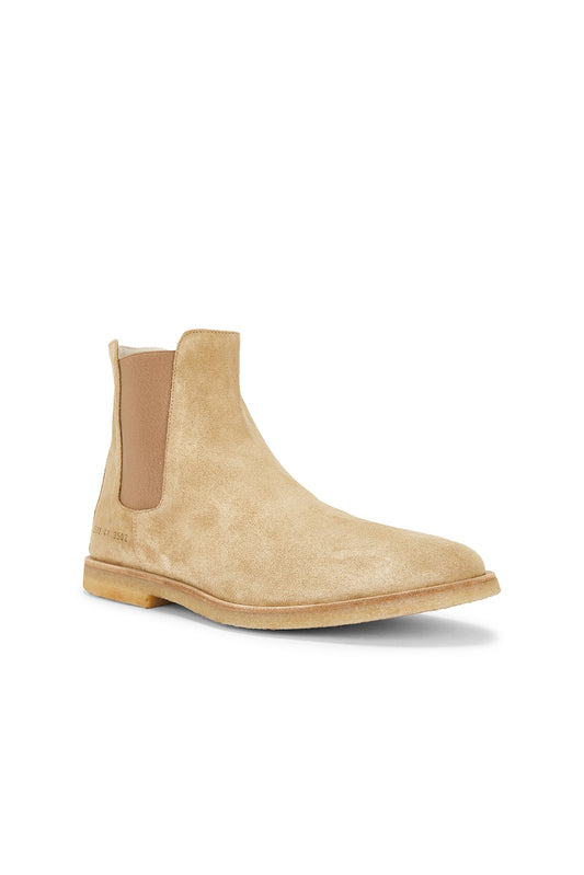Common Projects Suede Chelsea Boot - Beige image 2