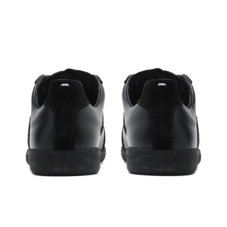 Maison Margiela Men's Black Leather Sneakers
