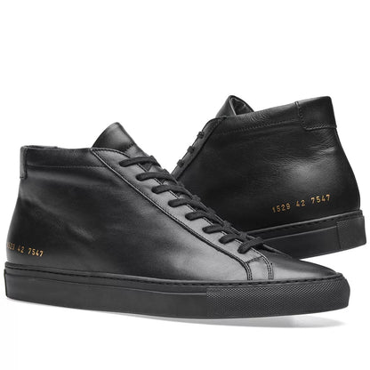 Common Projects Original Achilles Mid Black