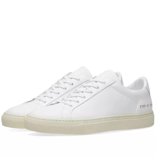 Common Projects Achilles Retro Low White & White