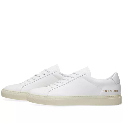 Common Projects Achilles Retro Low White & White