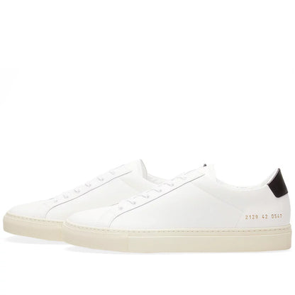 Common Projects Achilles Retro Low White & Black