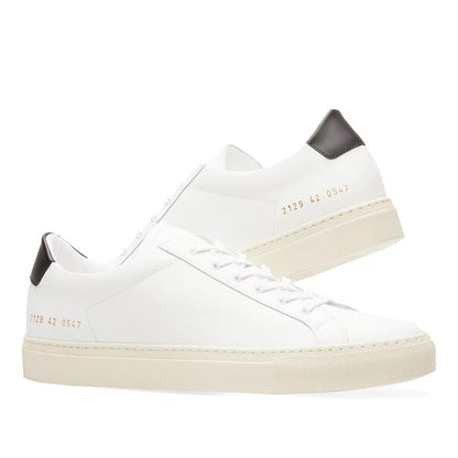 Common Projects Achilles Retro Low White & Black