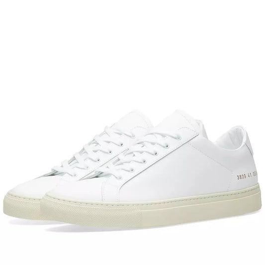 Woman by Common Projects Original Achilles Retro Low White & White