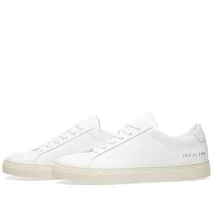 Woman by Common Projects Original Achilles Retro Low White & White