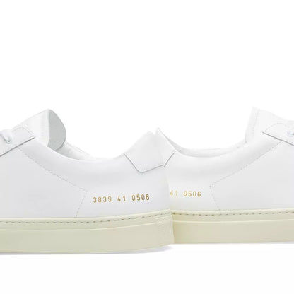 Woman by Common Projects Original Achilles Retro Low White & White