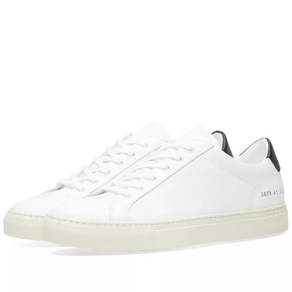 Woman by Common Projects Original Achilles Retro Low White & Black