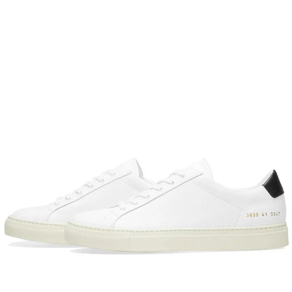 Woman by Common Projects Original Achilles Retro Low White & Black