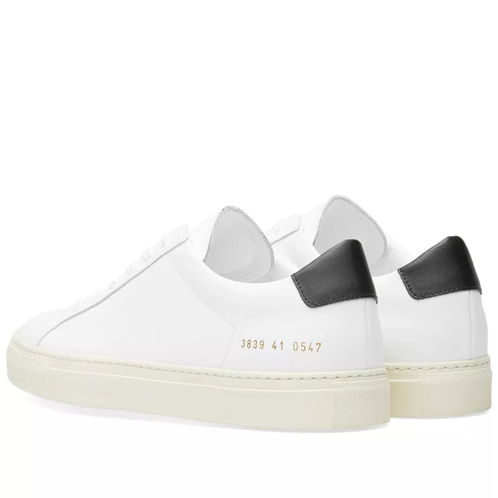 Woman by Common Projects Original Achilles Retro Low White & Black