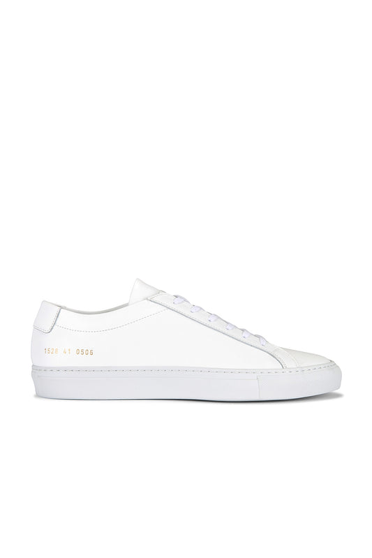 Common Projects Original Leather Achilles Low - White