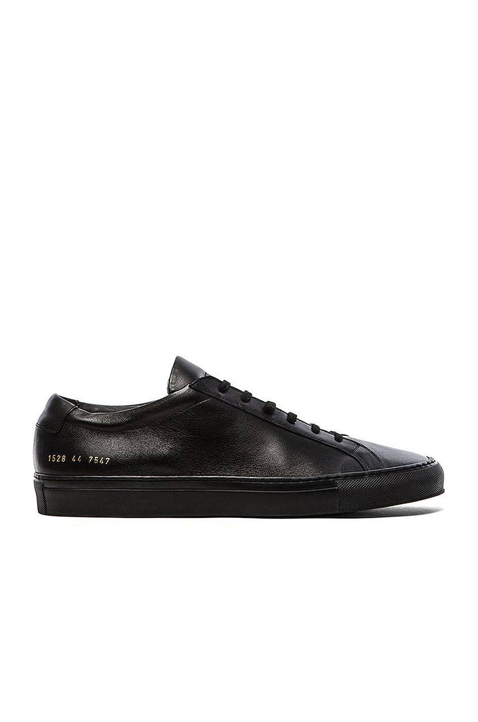 Common Projects Article 1528 Original Leather Achilles Low - Black
