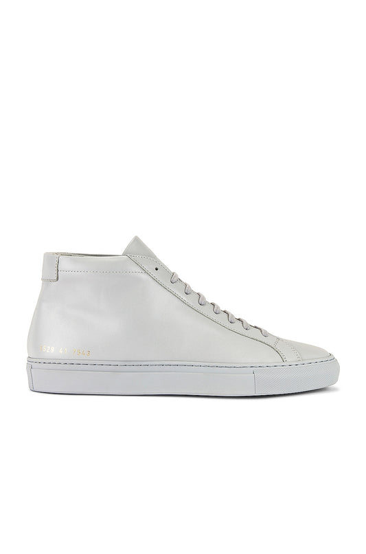 Common Projects Original Leather Achilles Mid - Grey