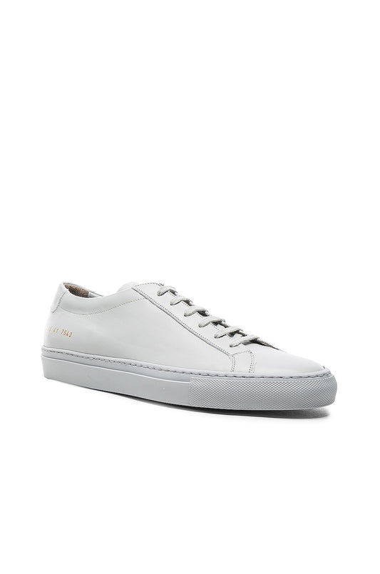 Common Projects Original Leather Achilles Low - Grey image 2