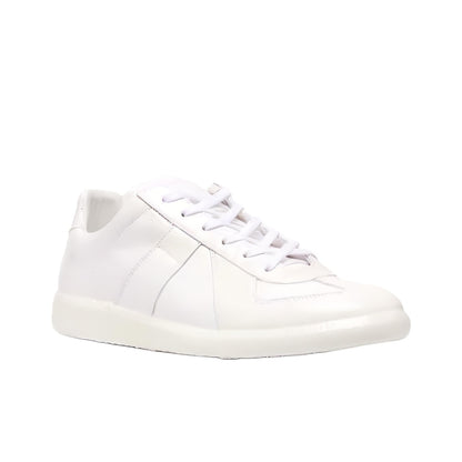 Maison Margiela Men's White Leather Sneakers