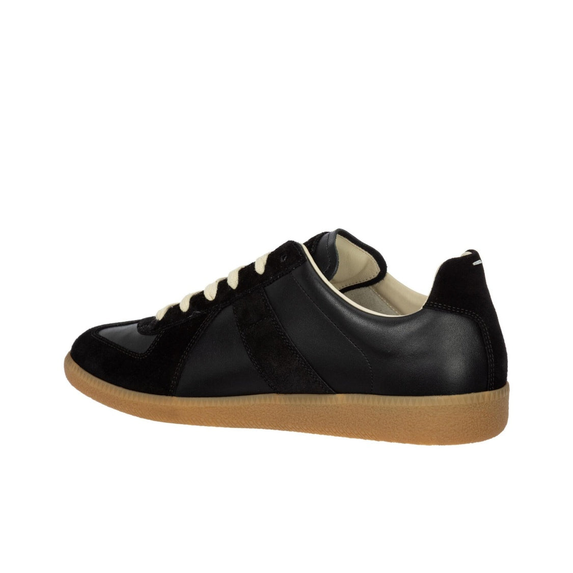Woman by Maison Margiela Replica Black Black Suede Beige Interior Rubber Sole