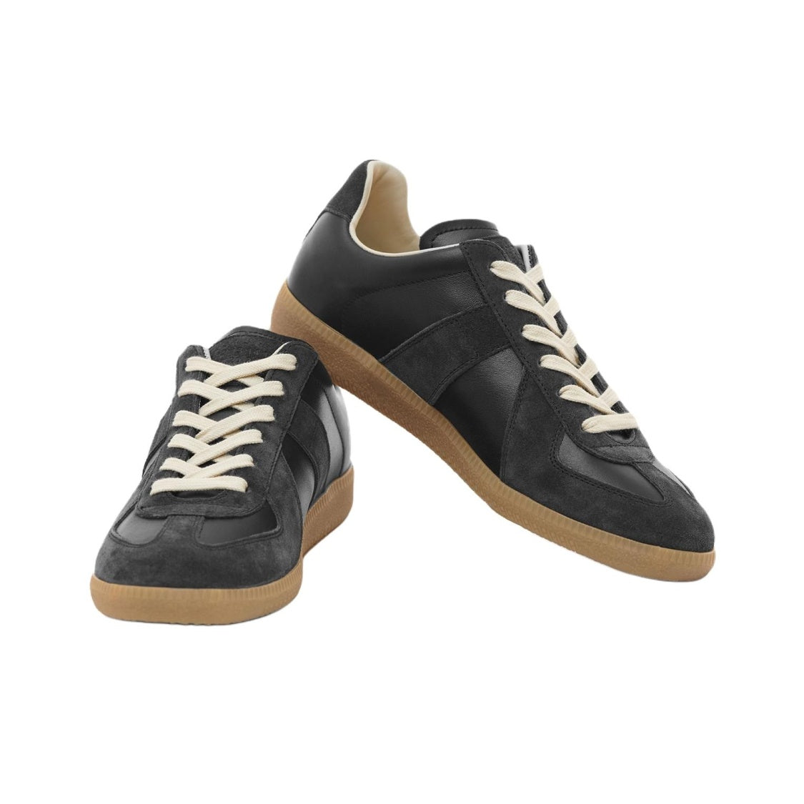 Maison Margiela Replica Black Dark Grey Suede