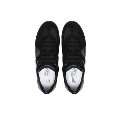 Maison Margiela Men's Black Leather Sneakers
