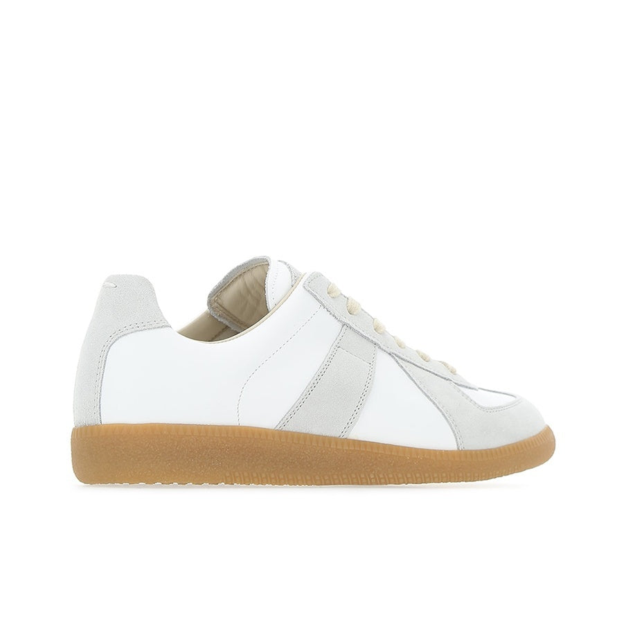 Woman by Maison Margiela Replica White Beige Suede