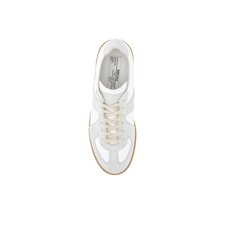 Maison Margiela Replica White Beige Suede