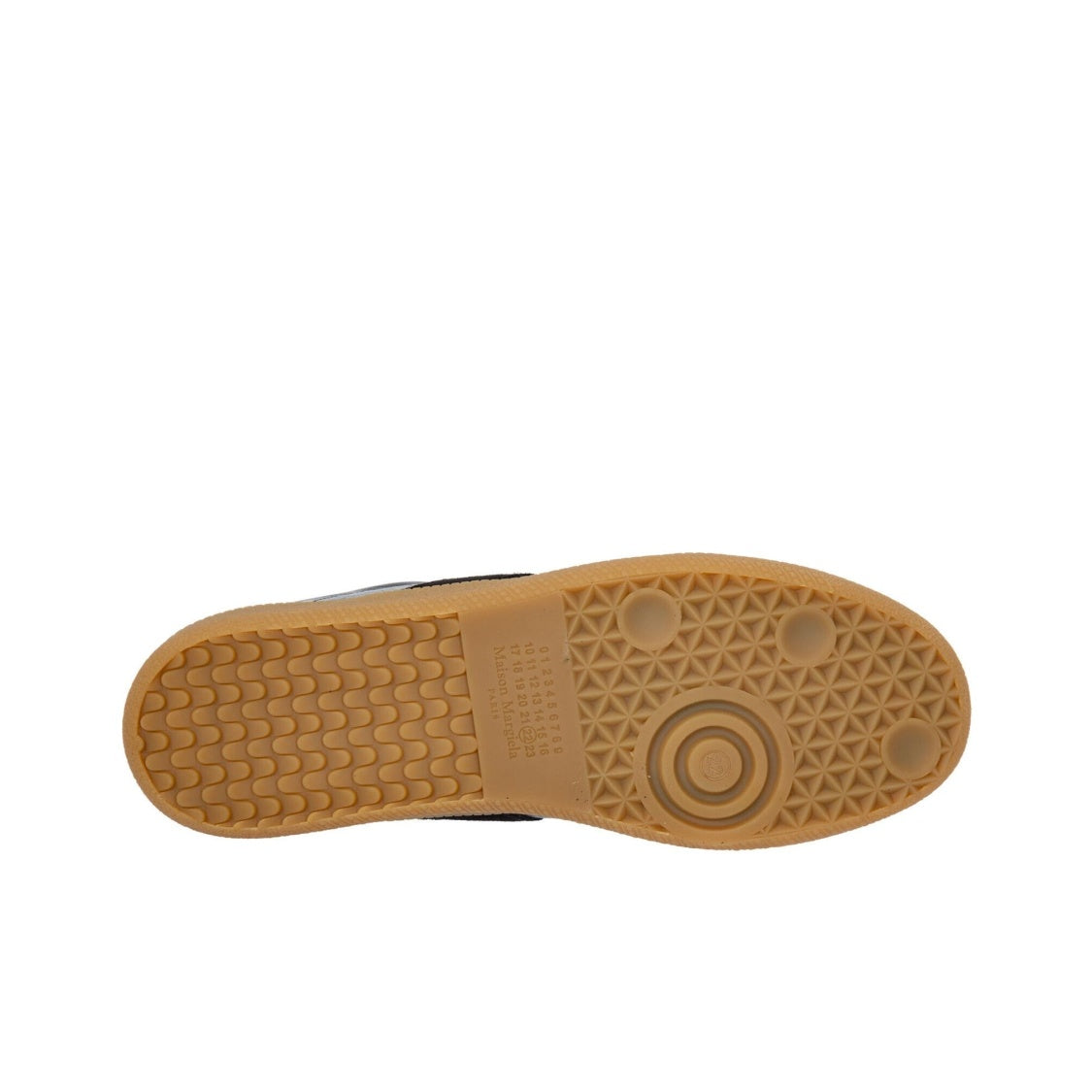 Woman by Maison Margiela Replica Black Black Suede Beige Interior Rubber Sole
